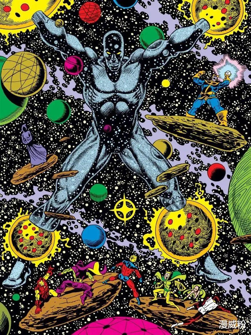 『灭霸』地球最强种族永恒族共有4大分支，灭霸所在泰坦族只是其中之一