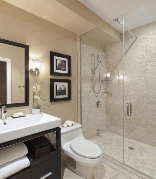 @越来越多人这么装修卫生间,完工效果耐脏又好看,回家我也学