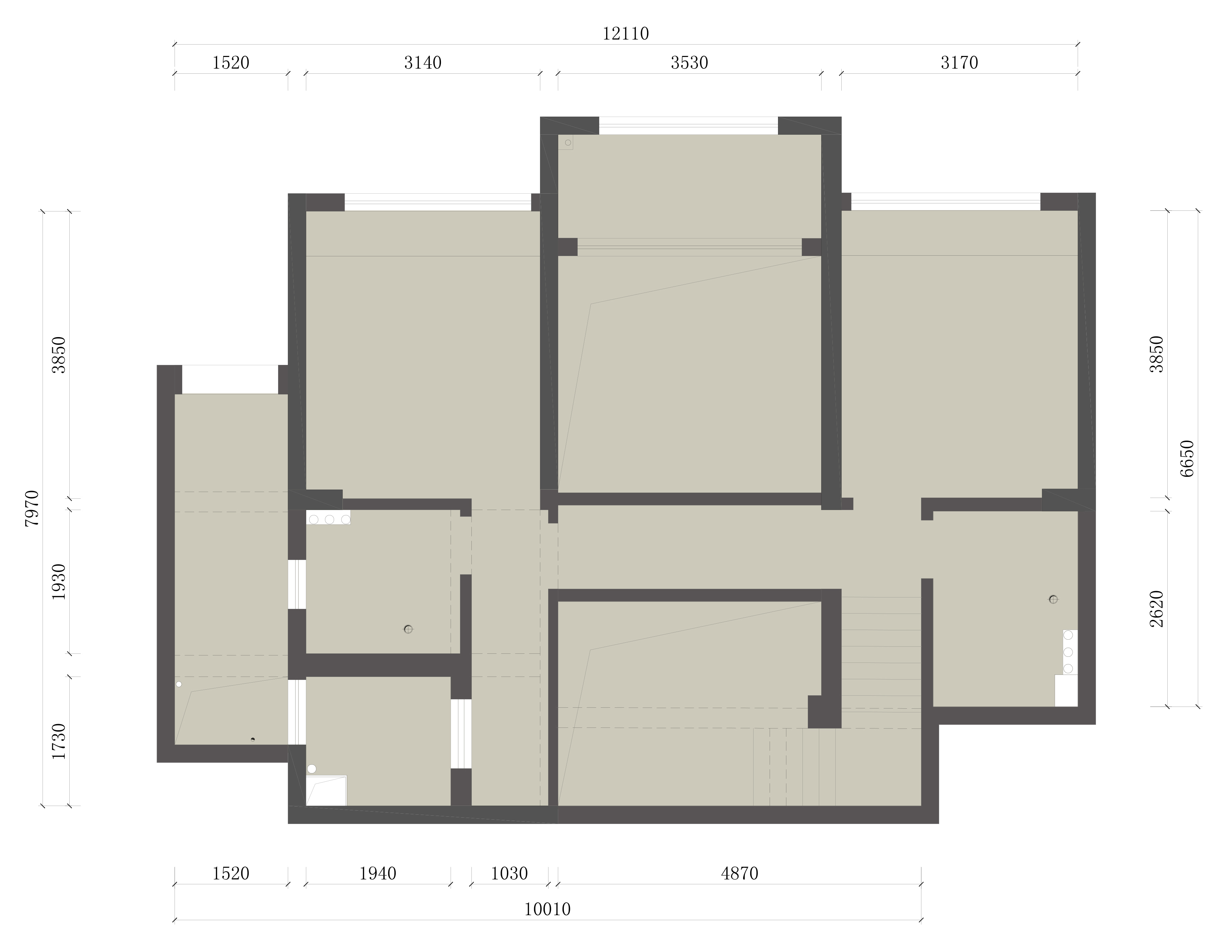 []新作首发 | 180㎡大跃层，两个人一只猫，卫生间可以玩出超级秀场