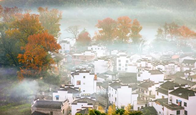 香山|秋色不输婺源，颜值美过香山，这座小村庄一到秋天就美成仙境