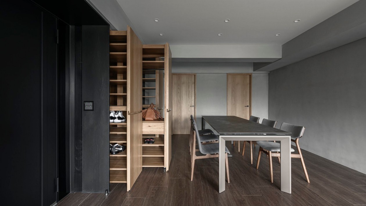 @115㎡极简风设计，见过最素雅的家，这才是简而不凡