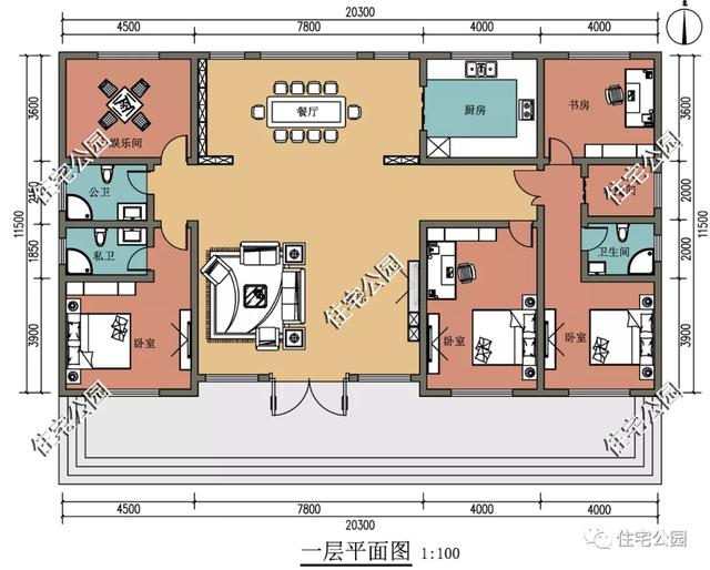 「」3室2厅农村小平房，坐北朝南+独特人字形屋顶+向阳3卧室