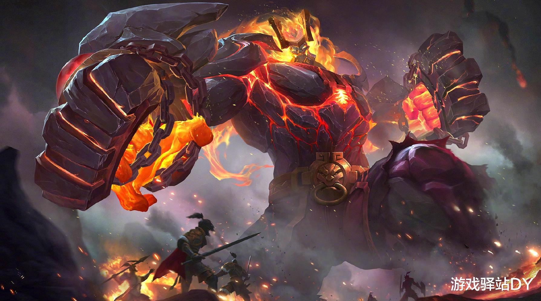 廉颇@王者荣耀:记得兑换!地狱岩魂升级史诗下周三上架,模型特效展示