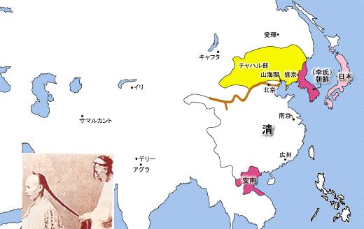 康熙|日语版的清朝扩张版图：你能看出日本人的别有用心吗？