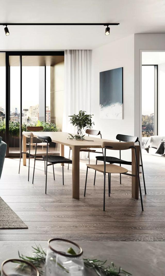 北欧极简，木质元素为空间注入了生机 ，有品味的人都喜欢的样子