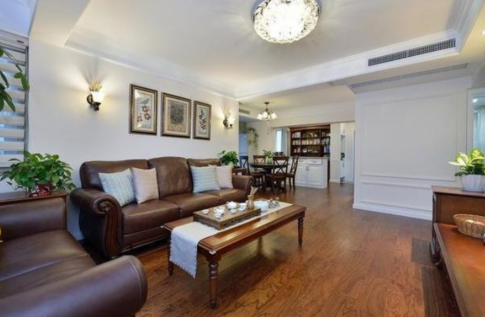 ：晒晒闺蜜124㎡新房，洗脸台装在玄关的设计头次见，用起来很方便！