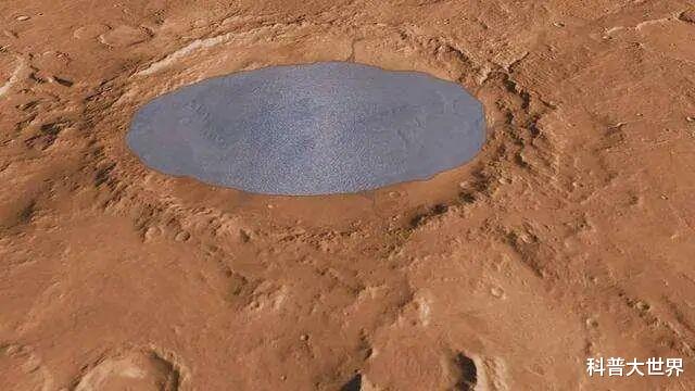 火星|火星上发现巨大湖泊,水量比渤海还多,意大利科学家称里面有生命