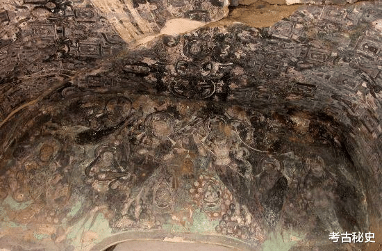 外星人|印度山洞发现一组壁画，内容诡异画有奇特造型的人，学者：外星人造访地球？