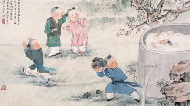 司马光|众人都知司马光砸缸，那他救下的小孩是谁？难怪老师从不介绍他