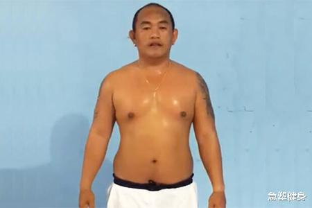 运动|194.4斤大叔跳绳减肥，每天跳绳30分钟，8周后看他体重和身材变化