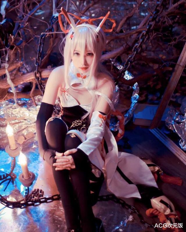 碧蓝航线@ACG最靓cos第57期:碧蓝航线绫波性感cos,谁来陪陪这孤寂少女