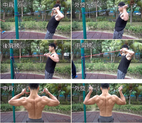三角肌▲经典动作“绳索面拉”了解一下！练背还是练三角肌？