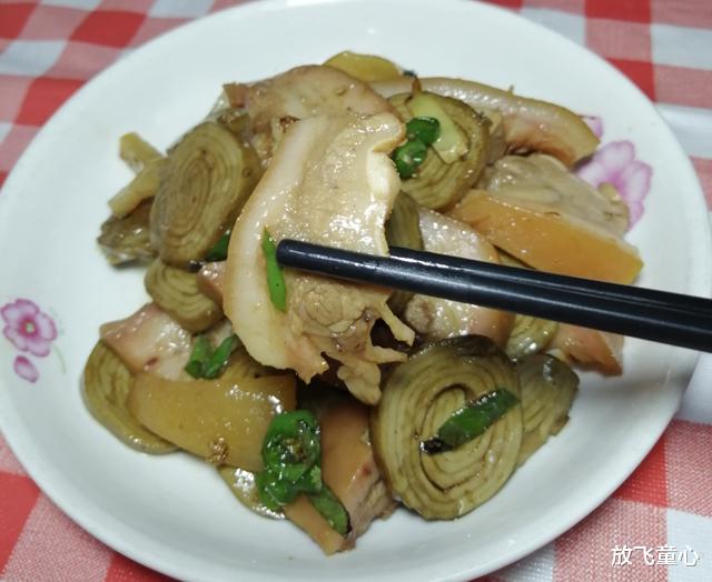 素火腿|熟猪头肉和什么菜一起炒最好吃?大厨教你一招,香辣不腻超下饭