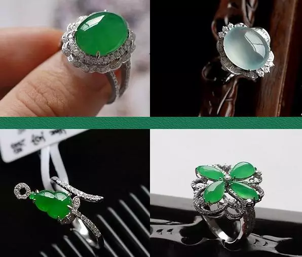 翡翠|100种翡翠戒指款式！美轮美奂，建议收藏