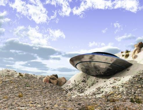 登月■为何UFO总坠毁在国外，中国却很少耳闻，外星生物都针对美国？