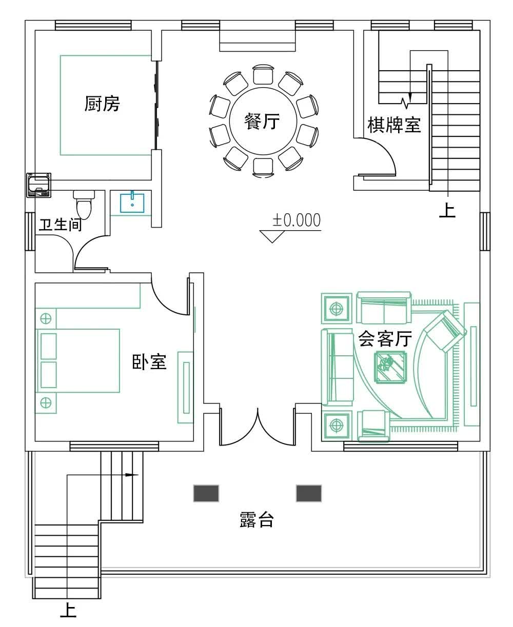 设计师|最受欢迎的4款新中式二层别墅，造型相似，喜欢新中式的可以参考