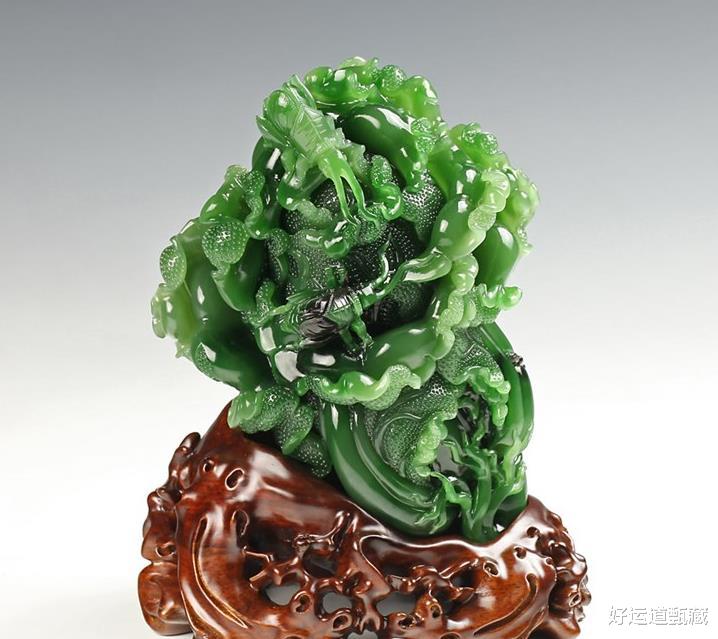 菠菜|内敛深沉，温润雍容，含蓄静雅和田玉碧玉