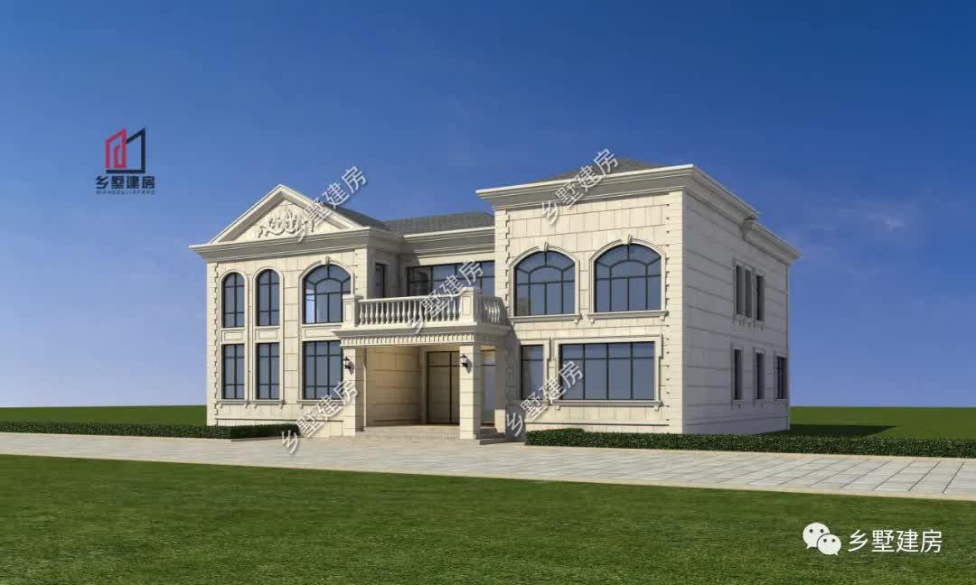 |18X17米豪华双层别墅，精致与贵气并存，成功人士的标配