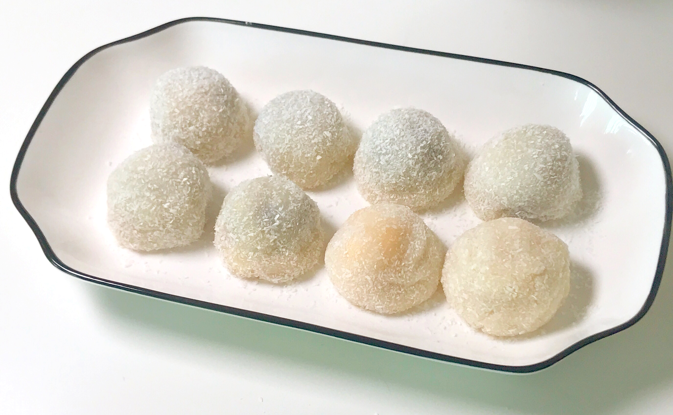 【芥菜】糯米粉这样做太好吃了!咬一口软糯香甜,皮薄馅大,好看更好吃哦