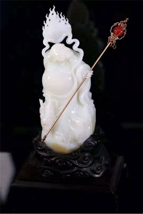 ▲2020年福羲拍卖行玉器讲堂：玉石雕件可收藏，必有过人之处