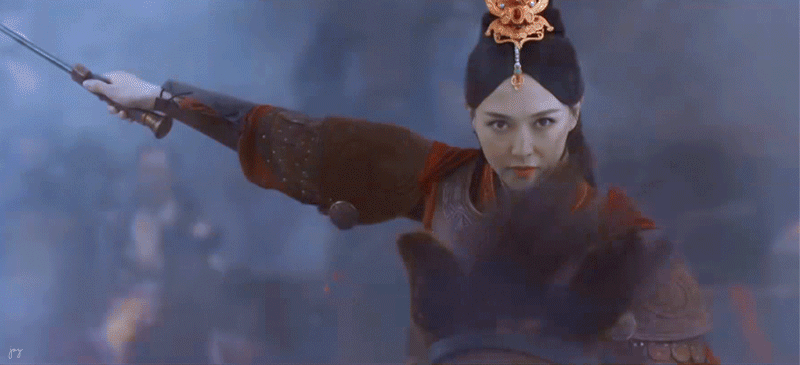 唐嫣|唐嫣新戏抠图?骑马戏疑只把头P了上去,头和身子分离违和感十足