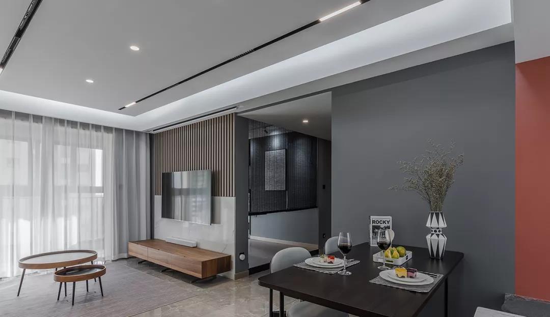 飘窗|93平三居室，高颜值高气质的家（附设计图）