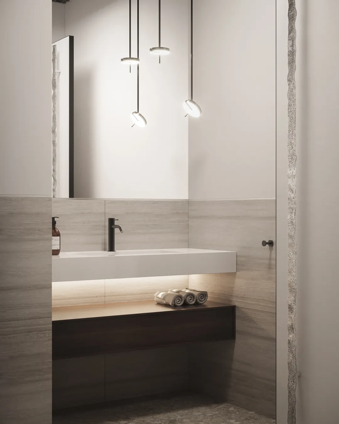 |400㎡独栋别墅，极简格调下的东方禅意