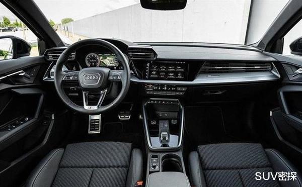 奥迪A3|三厢国产新奥迪A3实车现身，海外科技风内饰，会有板悬吗？