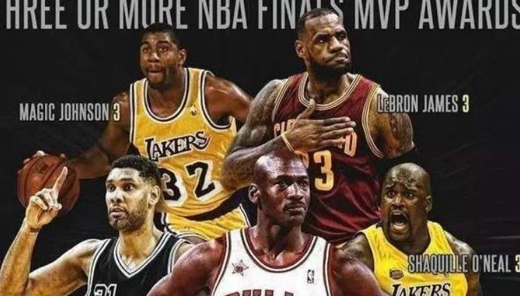 「迈克尔·乔丹」魔术师+老詹+乔丹+邓肯+鲨鱼，真的没对手吗？这5人组队可以一战