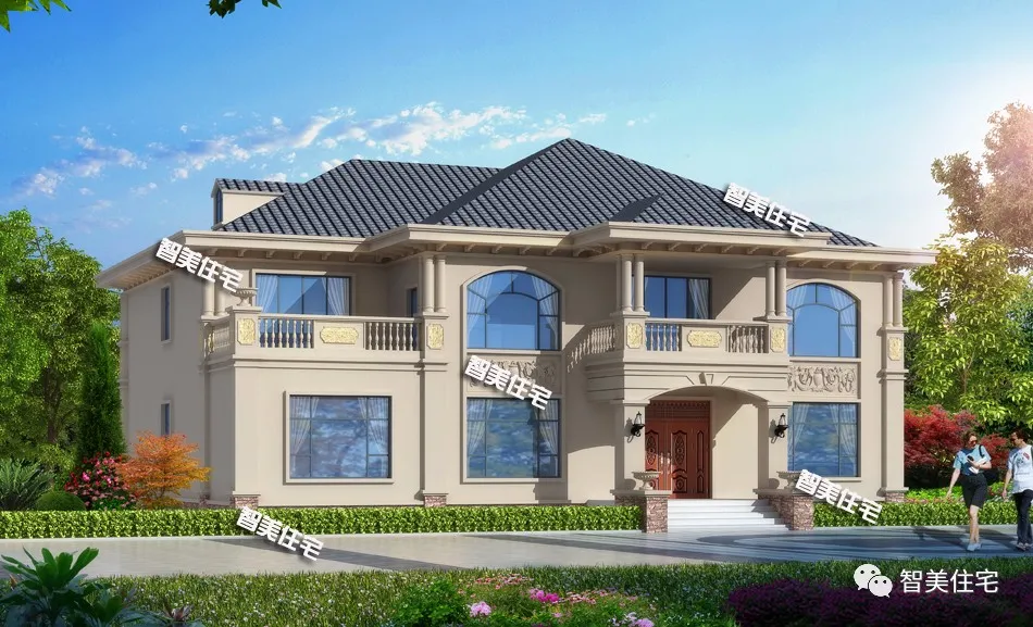 |适合两兄弟建的农村别墅，不同类型设计，都是为了更好地生活