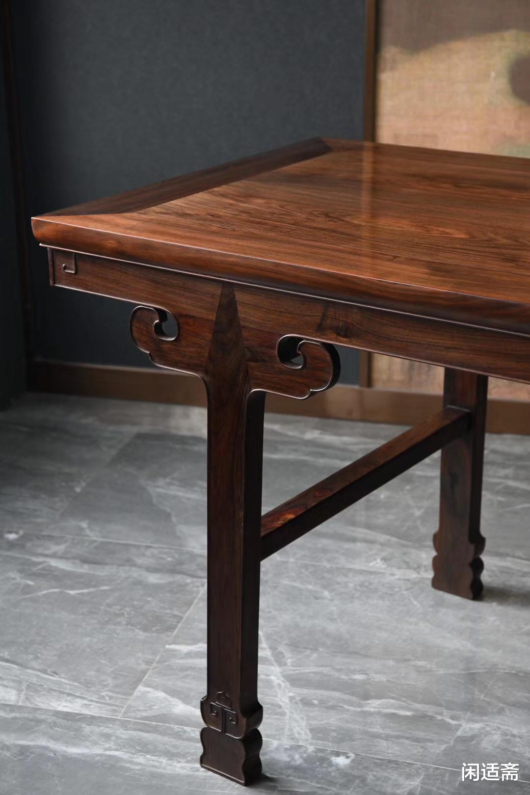 |复刻,王世襄80块买下的紫檀案子