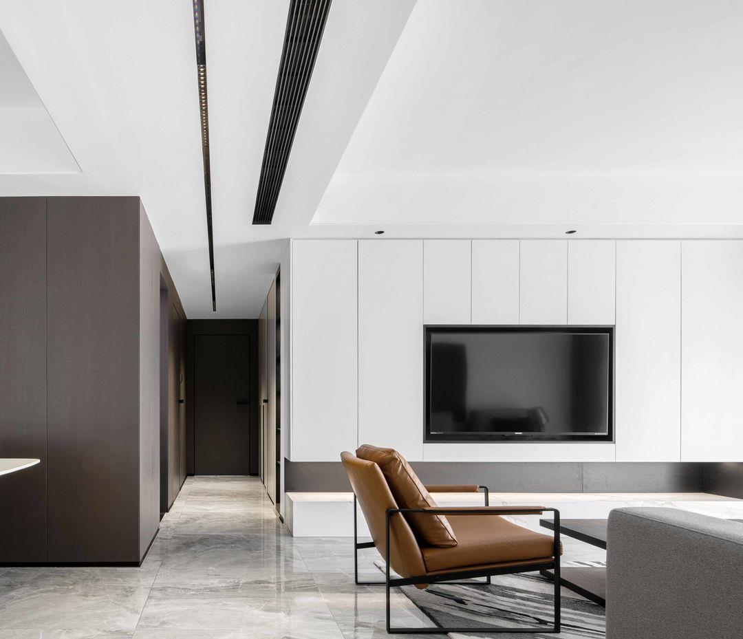 |现代风不会装别乱装,学他家巧用黑白灰,效果出来时尚精致很高级