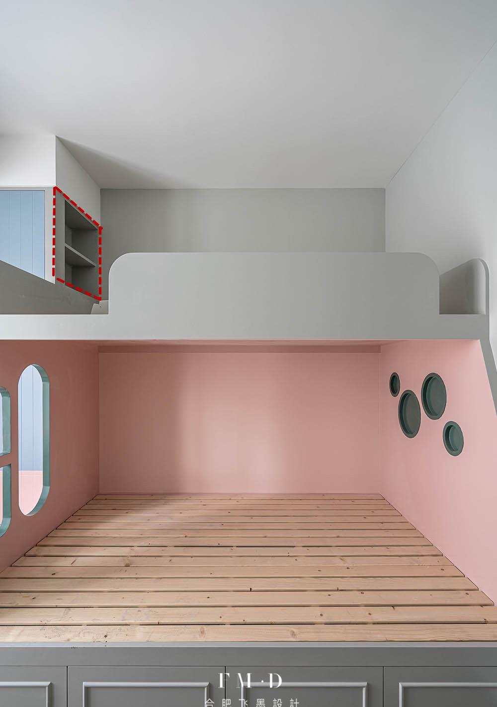 设计师|二胎来了也不怕！9㎡儿童房打组合式高低床，一房多用不火没道理