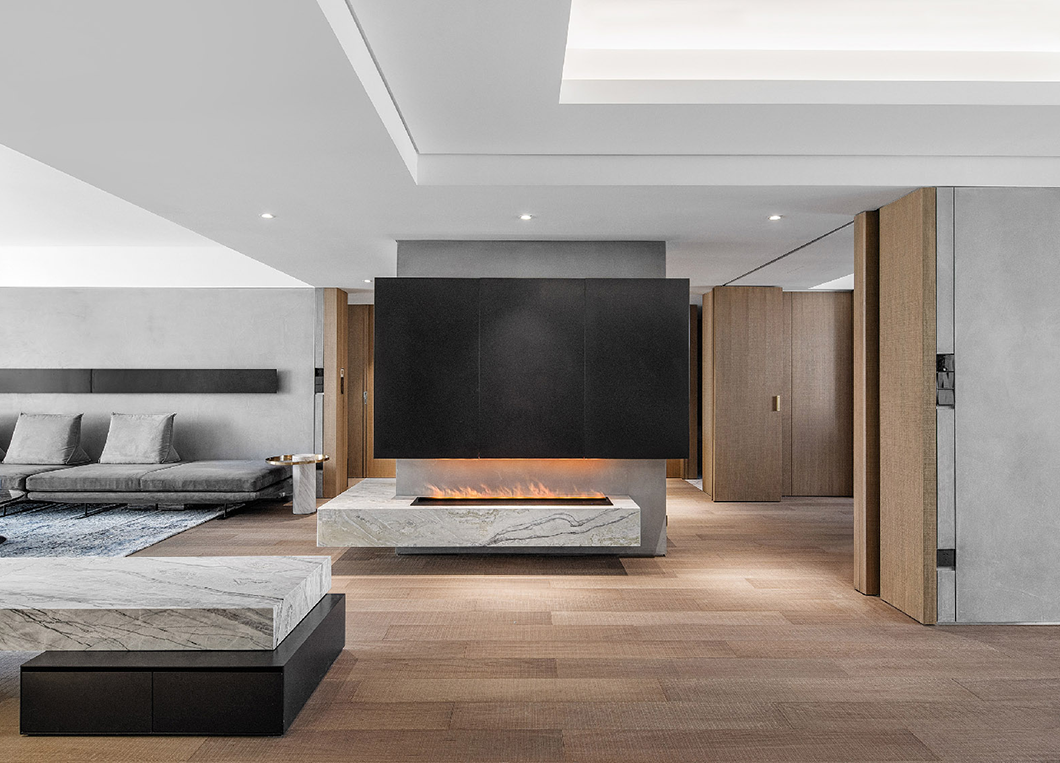 设计师|180㎡简约大平层,一个人住,也要很精致!