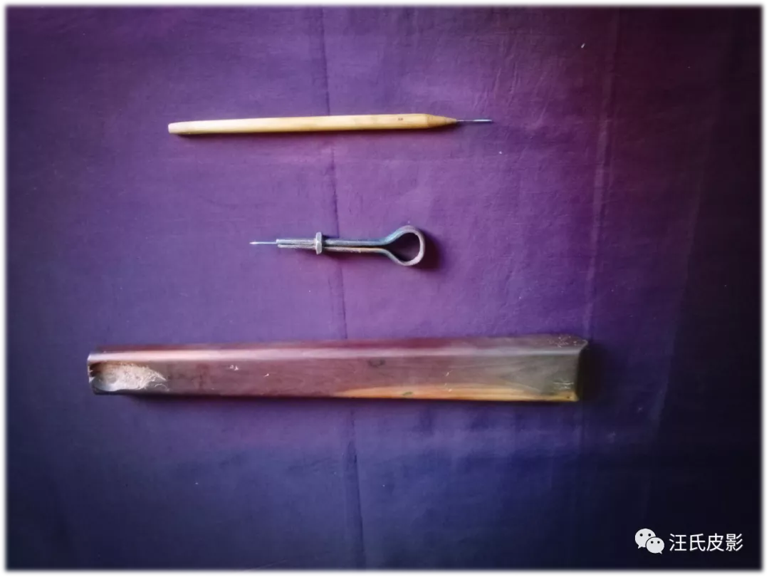 雕刻|汪氏皮影雕刻工具