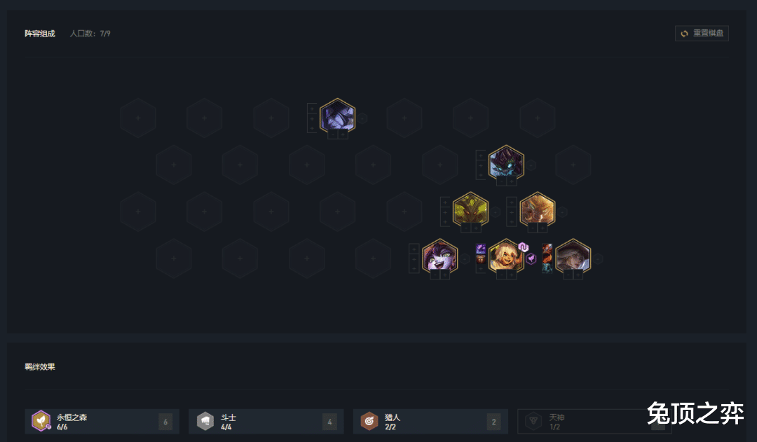 艾希|云顶之弈80%吃分率！最简单T1阵容斗猎森猎运营核心详解