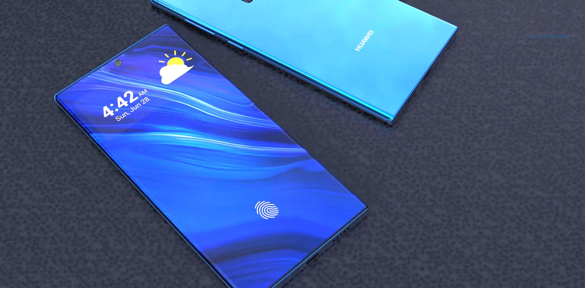 『5G』华为5G巅峰之作：屏下镜头+5000mAh+鸿蒙OS系统 这才是华为的实力