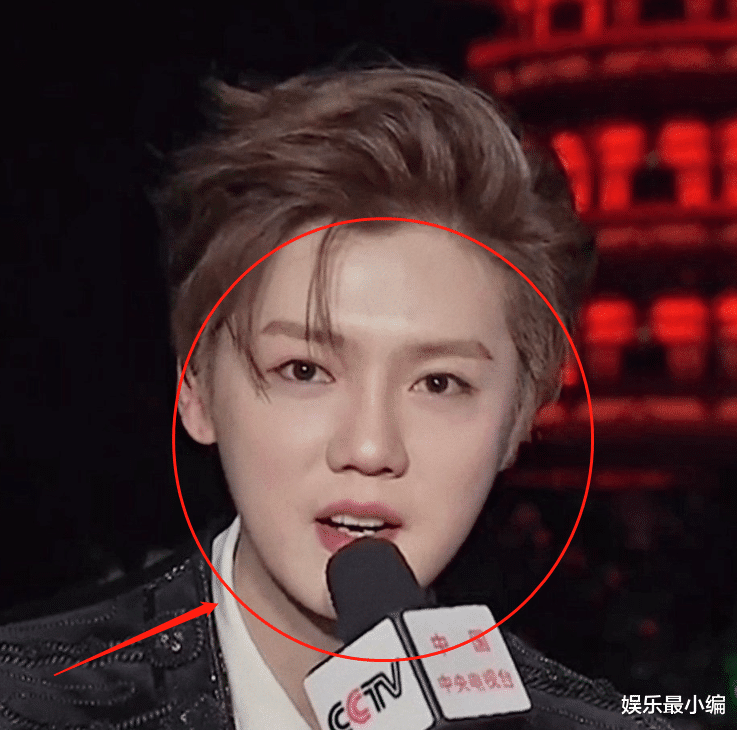 鹿晗|鹿晗被央视直播镜头怼脸拍，没了美颜特效，这脸蛋确定有30岁？