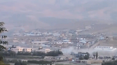 『叙利亚』从这辆油罐车的身上，我看到了战争的恐怖