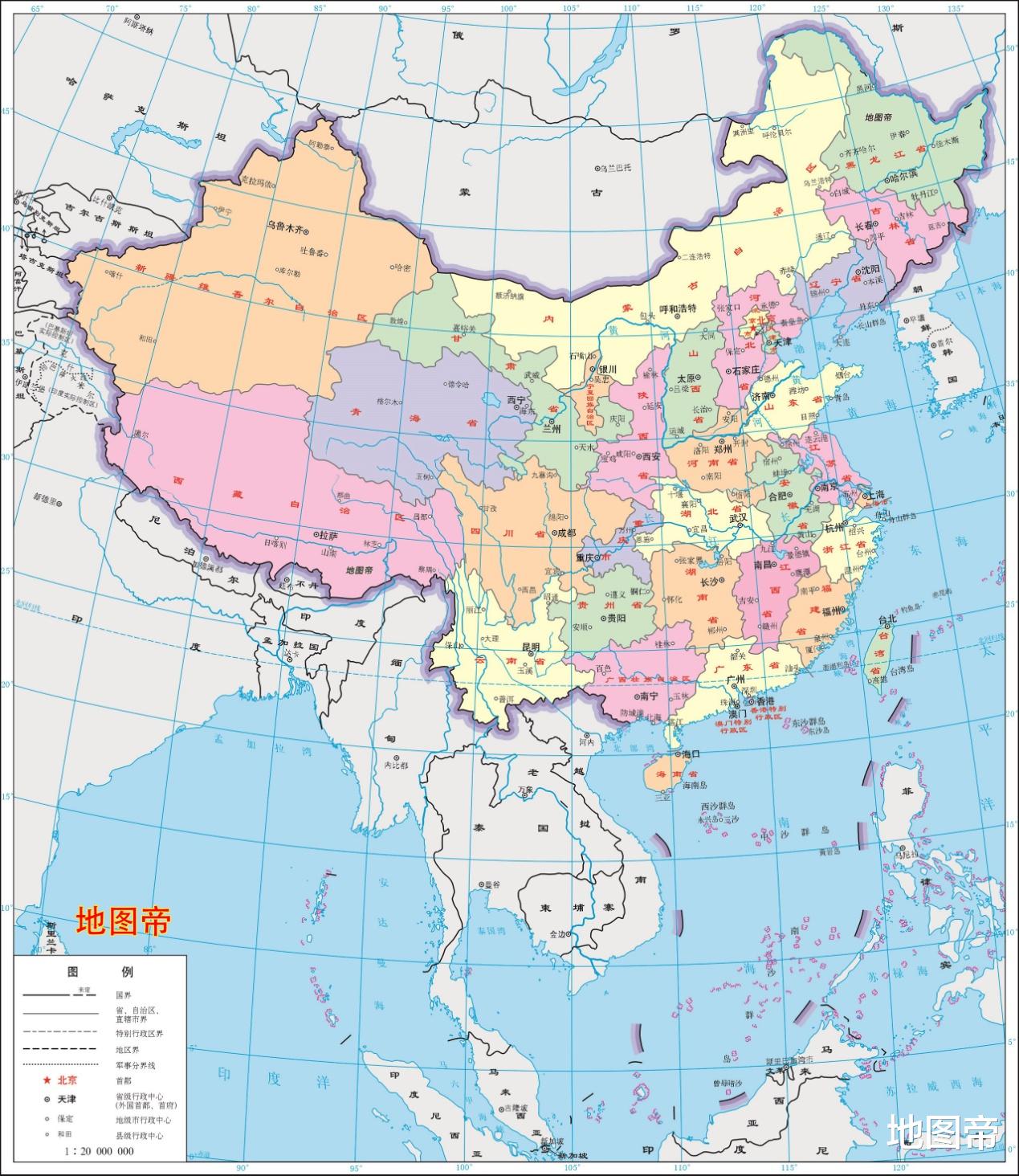 【西藏】我国陆地面积最大的四个地级市是哪几个？