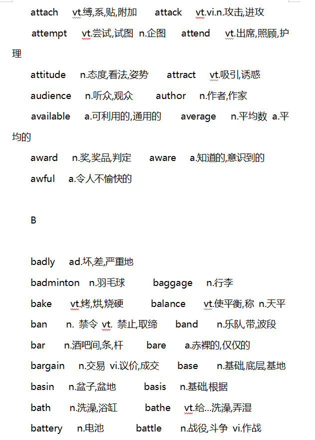 高考■高中英语3500单词浓缩版！985个高考大纲核心词汇，现在开始背！