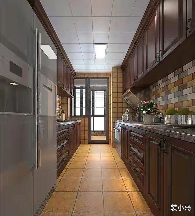 []160平美式装修风格，复古又大气，细节与质感都完美呈现！