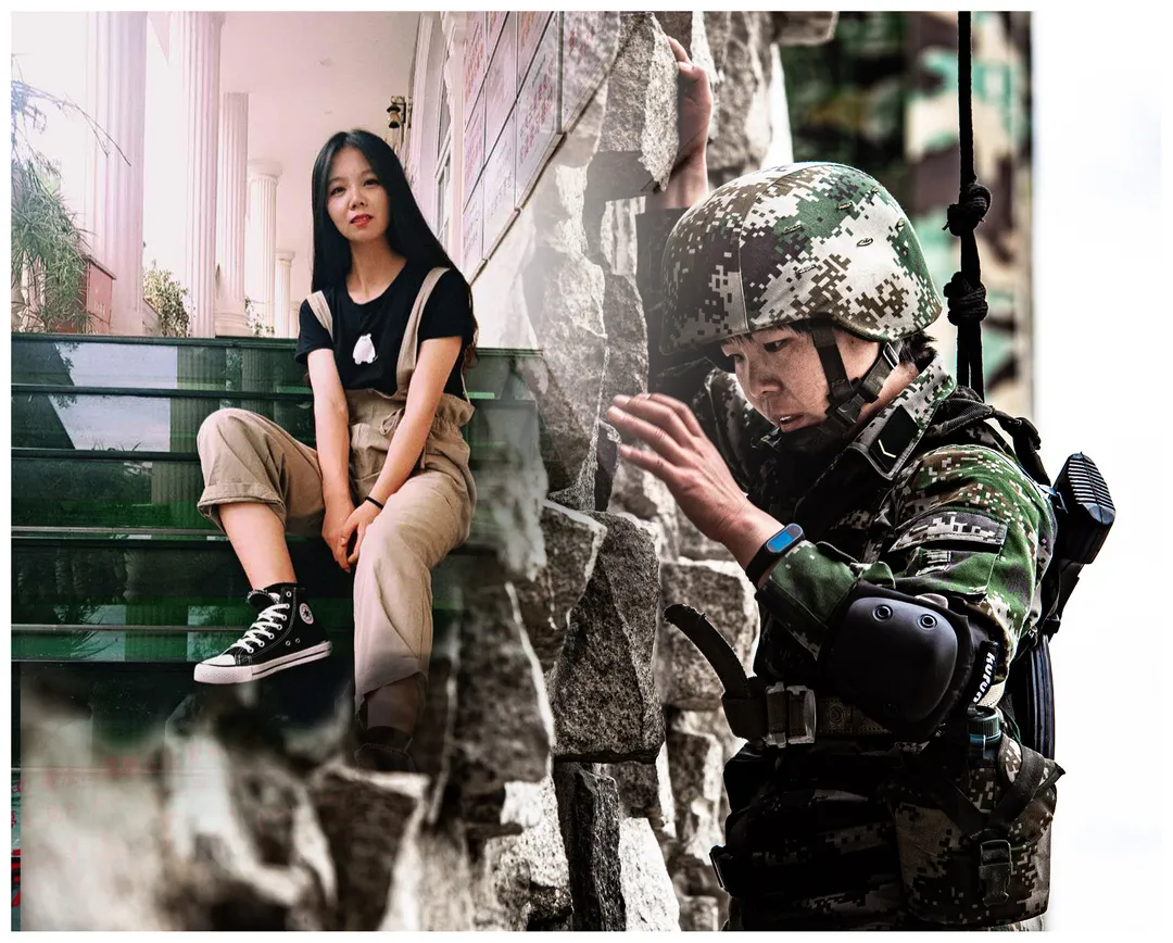 西藏军区@真女神！女兵晒入伍前后对比照