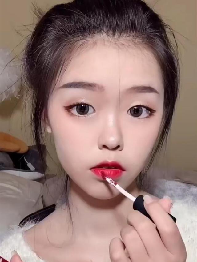 虞书欣@小学生仿妆“虞书欣”,开始:别毁我小公主,成品:快去出道吧!