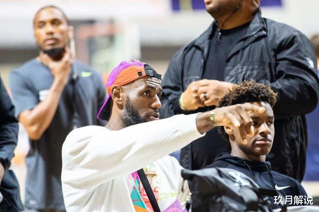 [勒布朗·詹姆斯]唏嘘！布朗尼入选NBA几率渺茫，詹姆斯恐无缘父子同台竞技创历史
