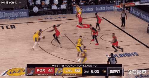 湖人队|三分6中4！湖人奇兵21分钟16分，正负值+24比老詹还狠，球迷排队道歉