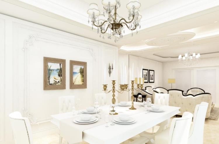 ▲大户型就得这么装,130㎡精装四居室,素洁优雅,真是百看不腻