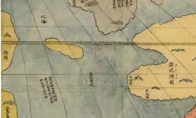 『日军』明朝绘制的第一幅世界地图 : 菲律宾都是附属国