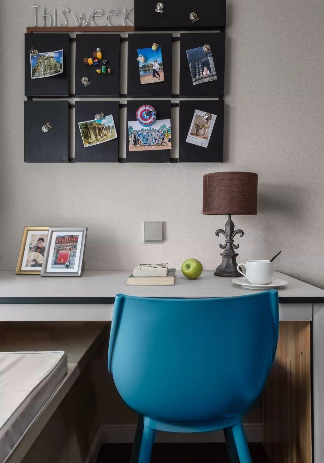 95平美式三居室，客厅温馨漂亮，卧室收纳充足，买房就照这样装！