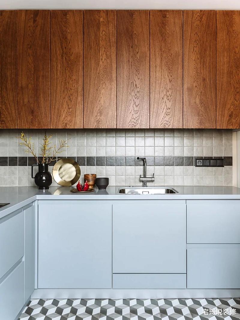 |三口之家的56平两居，空间紧凑功能齐全，儿童房的装修我喜欢